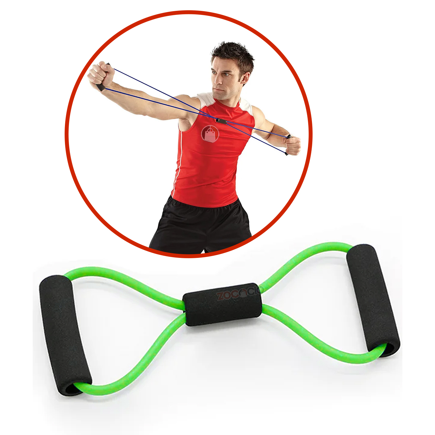 Miniatura 3 de Banda De Resistencia Banda De Yoga Elást